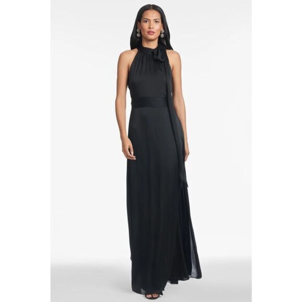 Sachin & Babi Kayla Gown Size 6 Black